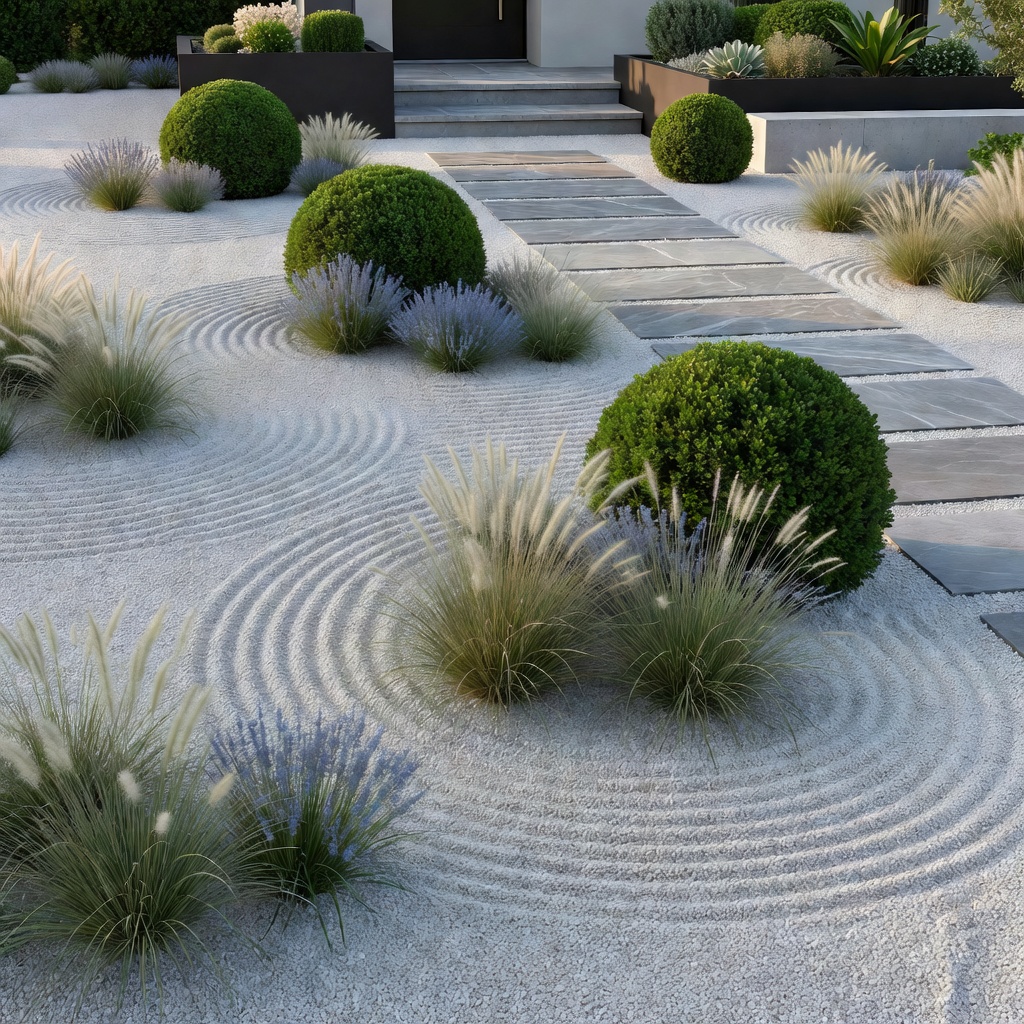 Vorgarten-Makeover – Pflegeleicht & modern nach der KI-Gartengestaltung